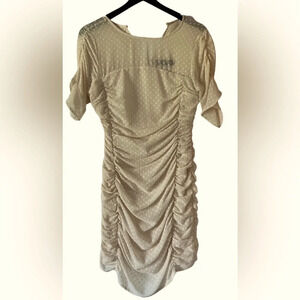 NEW Beauty & Grace Cream Dress, Size Medium